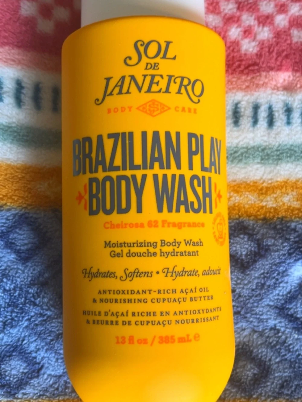Sol de Janeiro Brazilian Play Body Wash — Bright Yellow Bottle